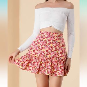 Floral skirt